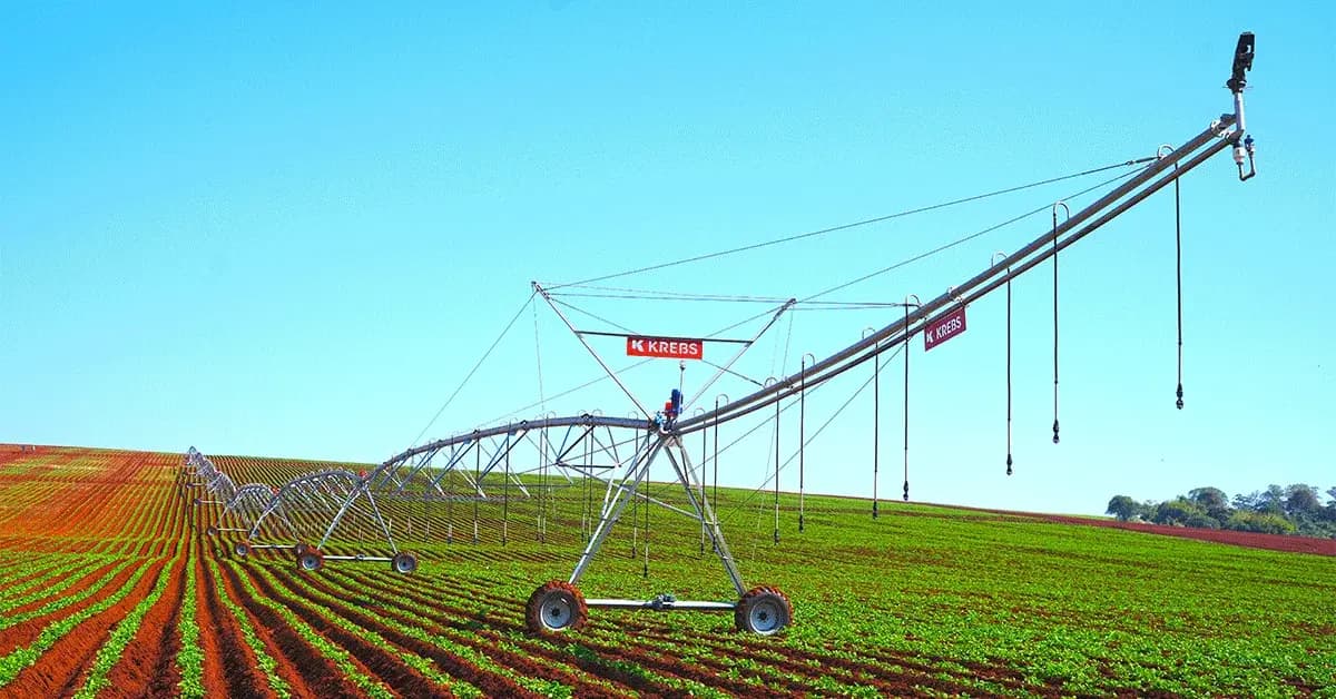 Sistema de irrigação por Pivô Central